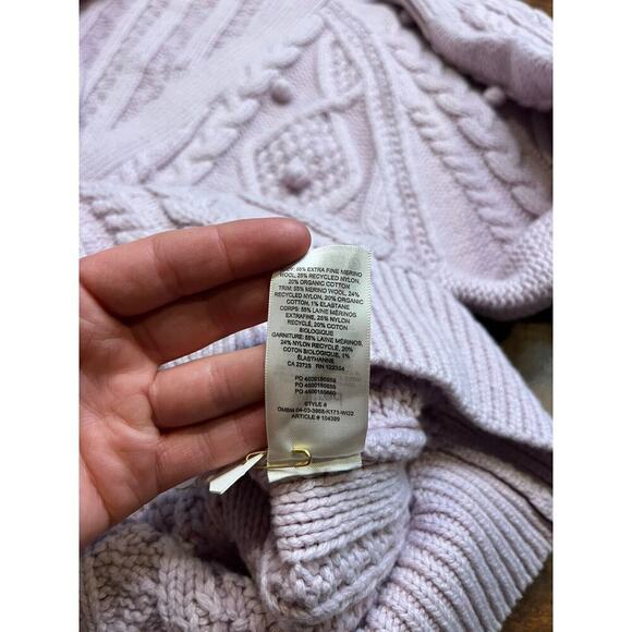 Wilfred Womens Chunky Alps Textured Cardigan Sweater Long Size M - Picture 7 of 9